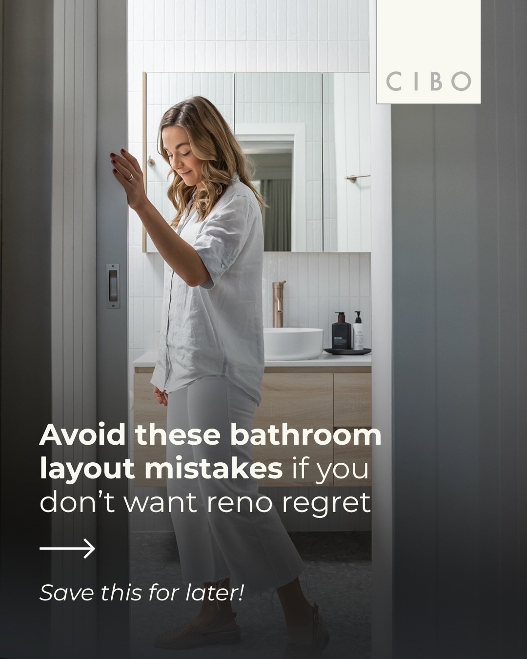 Sharing the gift of hindsight, beforehand 🛁✨

For more bathroom reno tips, head to our link in bio.