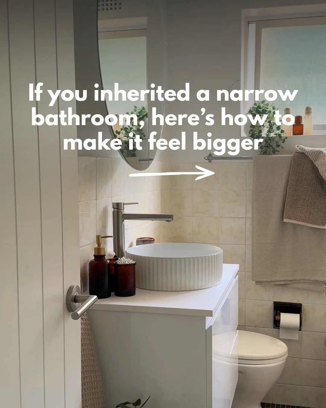 No need for it to cramp your style 💭

For more bathroom tips head to our link in bio.