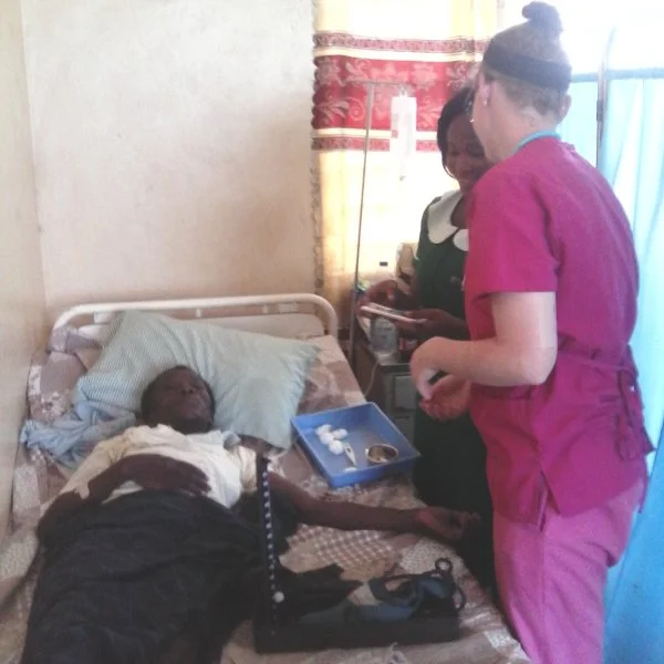 GAFV Kenya Nurse Aide Volunteering