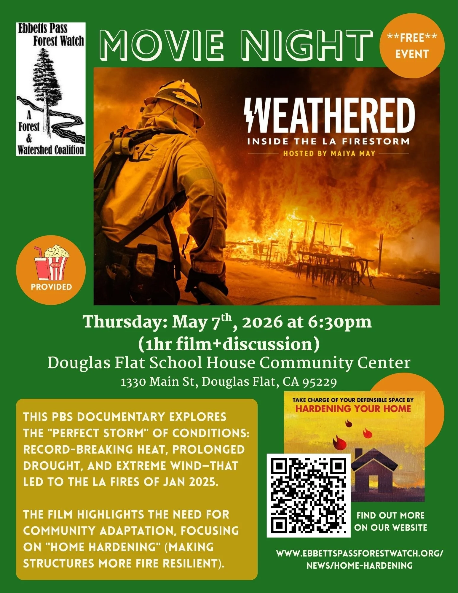 Join us for movie night May 7th!