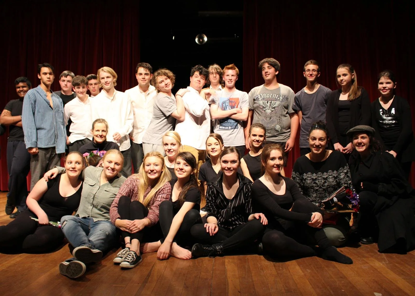 Group of actors