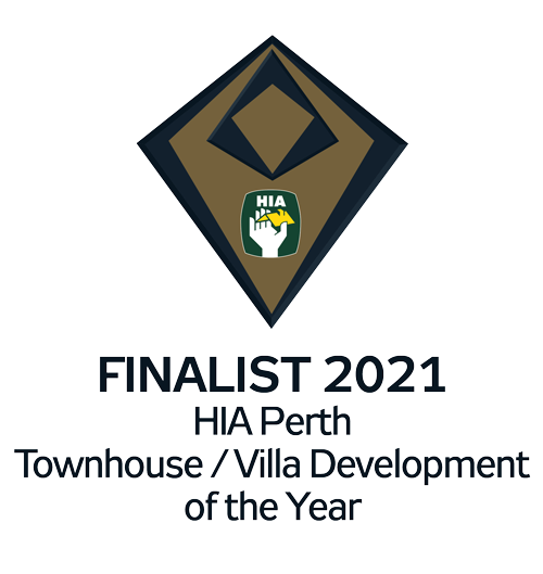 HIA Perth Finalist 2021 Townhouse Villa Development of the year award logo