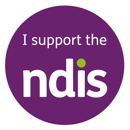 I support the NDIS logo