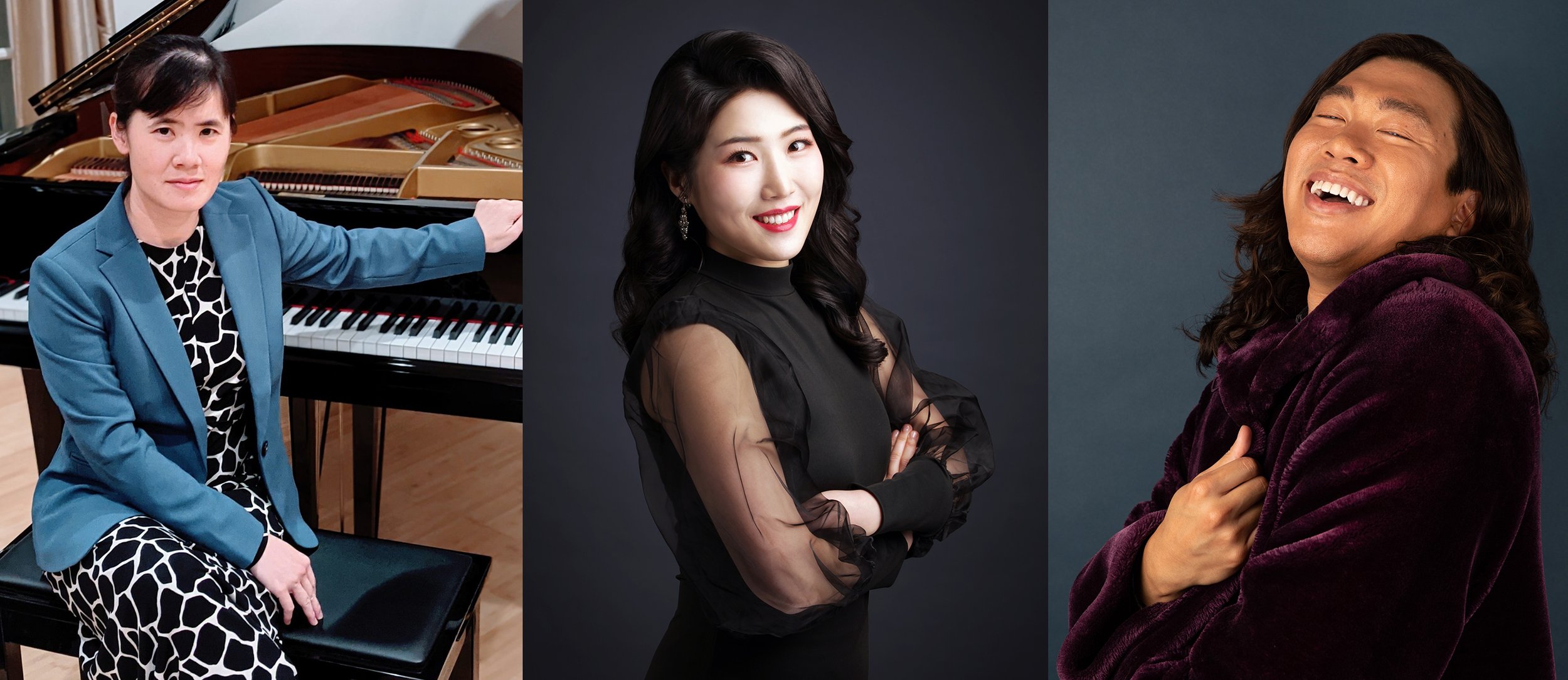 Ihang Lin, piano, Josephine Lee, soprano, Michael Kuo, baritone