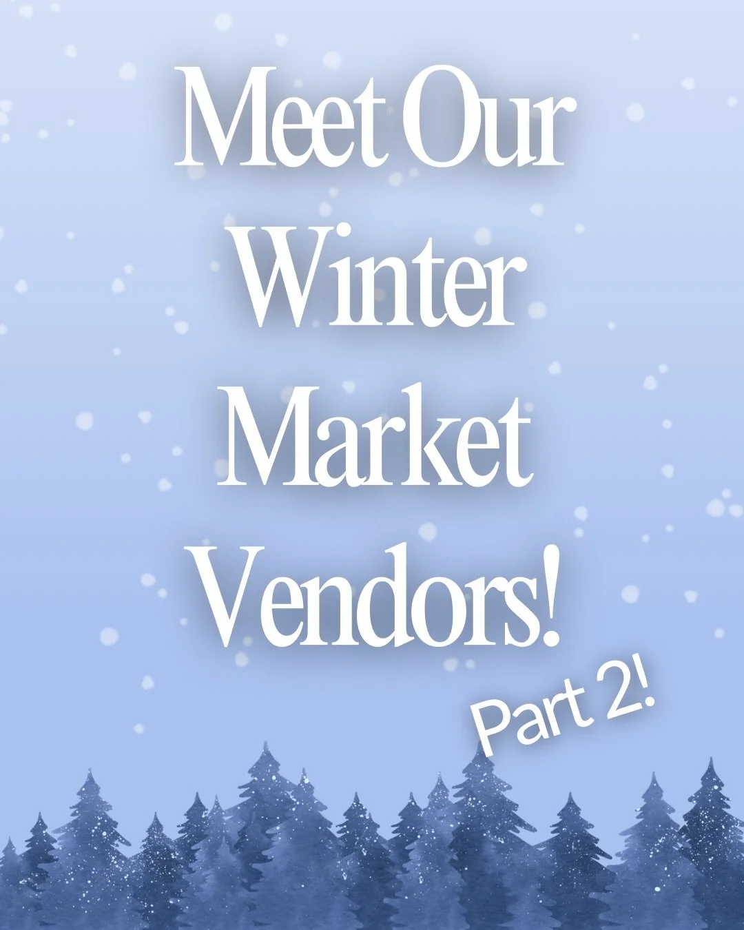Part two of our Meet The Vendor series!✌🏻

With our European Winter Market around the corner we are getting SO excited to welcome you all back to Blind Tiger for this festive, fun event! ❄️

We&rsquo;ve got great live music, fun photo ops, incredibl