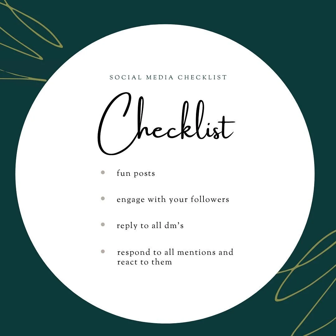 Ok onto business!!! I'm here for you! Here's a simple checklist of what I can do for you 😁

#contentcreator #socialmedia #letscreate #create #mypassion #storytelling #checklist