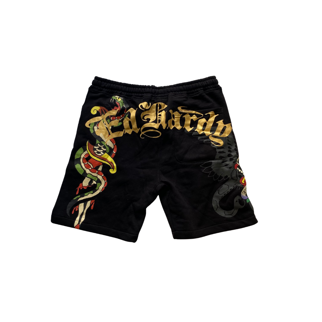 Ed Hardy Black Shorts