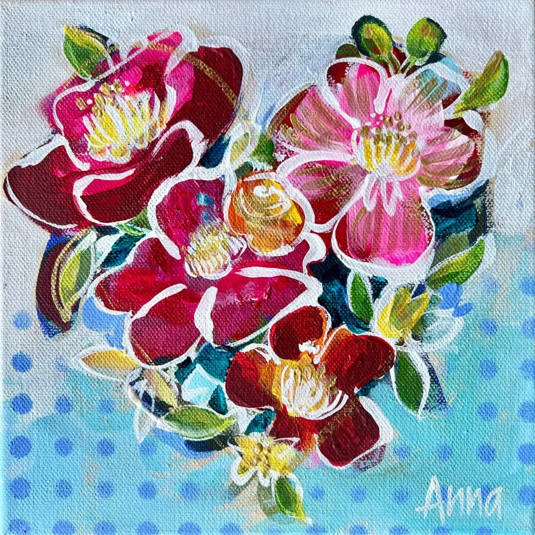 'Feel the Love 1' - 20x20cm - Anna Battle