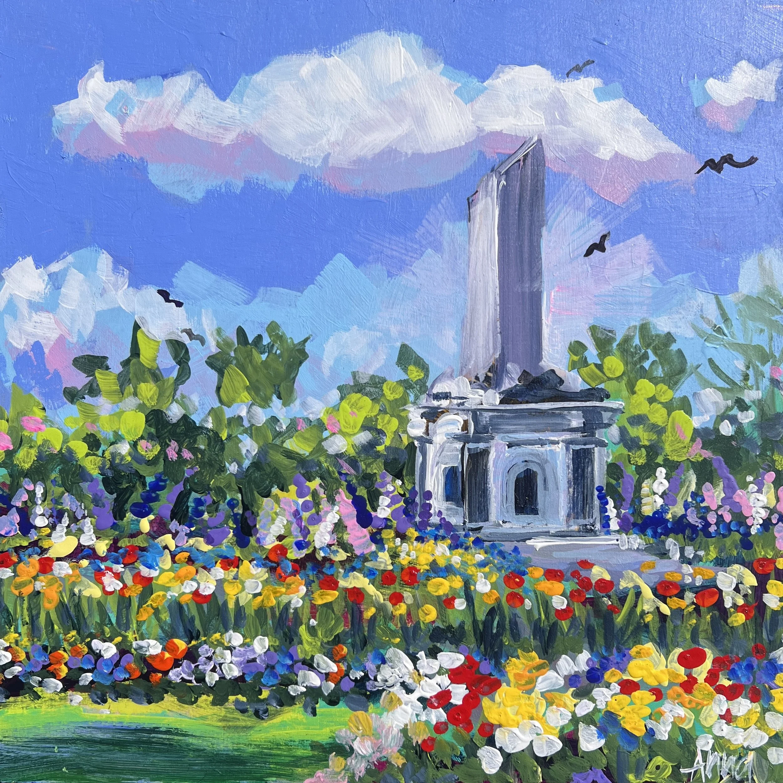 Anna Battle, our beautiful Queens Park, 30 x 30 cm, 2026.JPG
