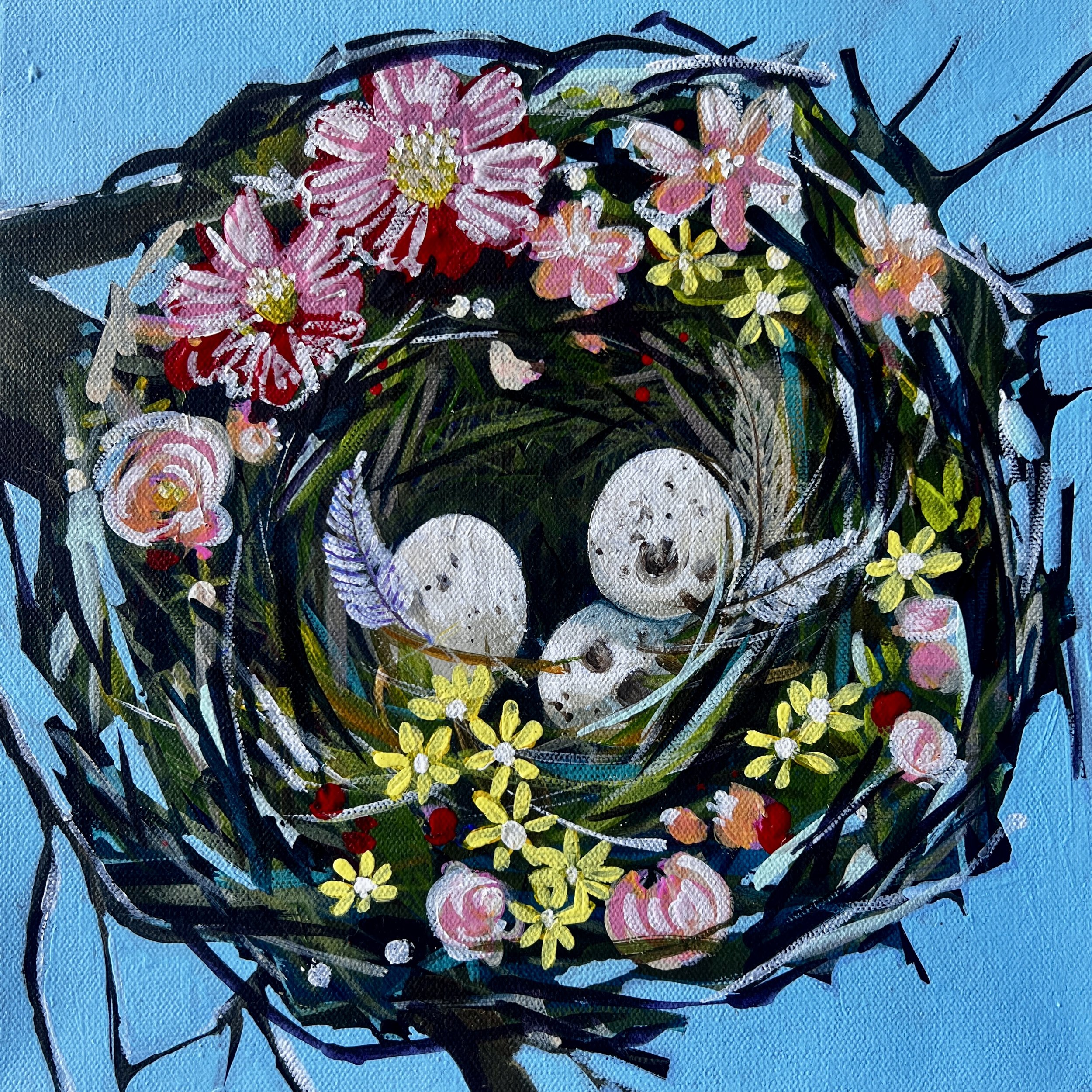 Family Nest 2 - 30x30cm - Anna Battle 2026.jpg