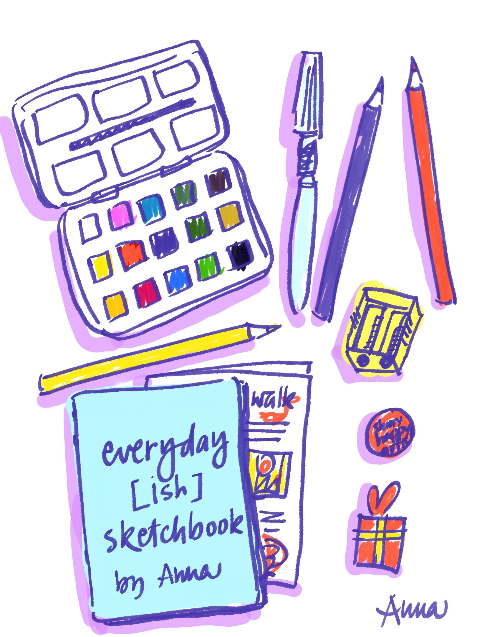 Sketching Art Supplies Kit