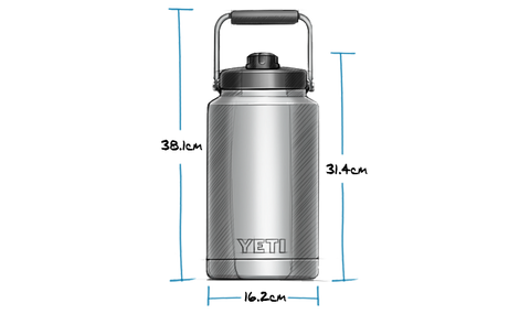 Yeti Rambler 26 oz Bottle with Chug Cap - Stainless Steel