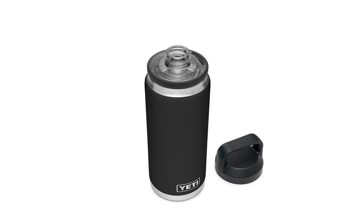 EIPOSAU Spout Lid for YETI Rambler Bottle, BPA Free, Ideal Chug Cap for YETI,  Fits 18 26 36 64 oz Bottles, Replacement Lids with Push Button & Lock Black  x 1