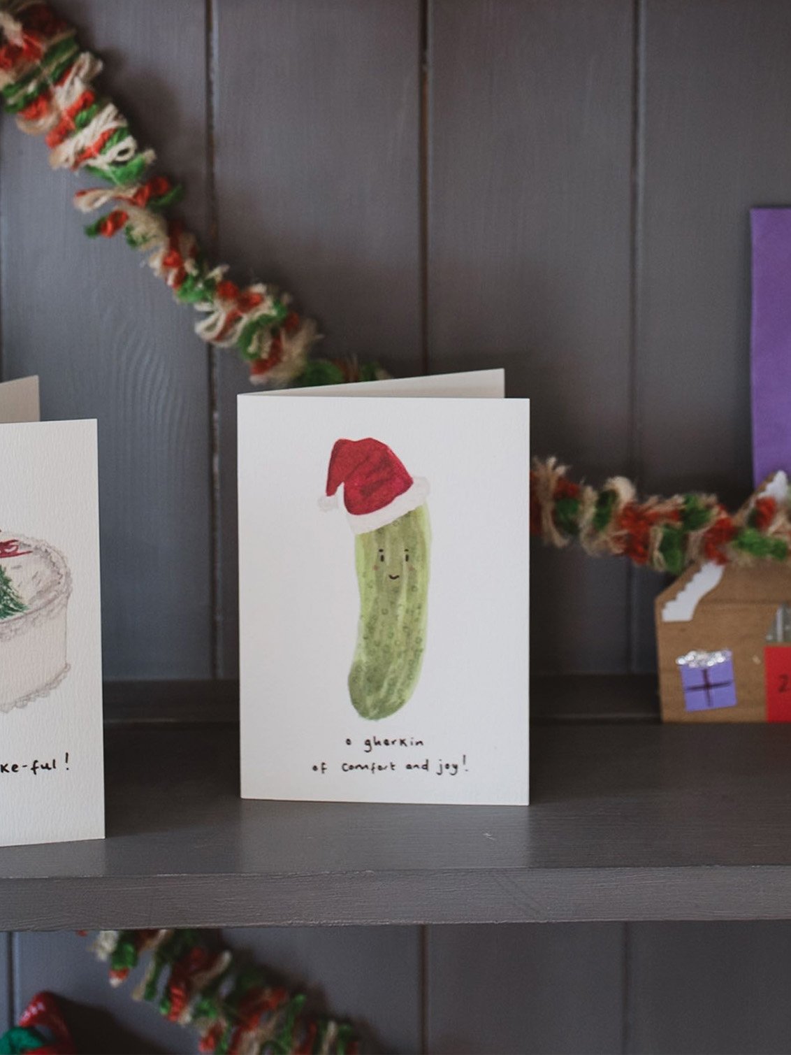 Gherkin of comfort and joy Christmas Card .jpg
