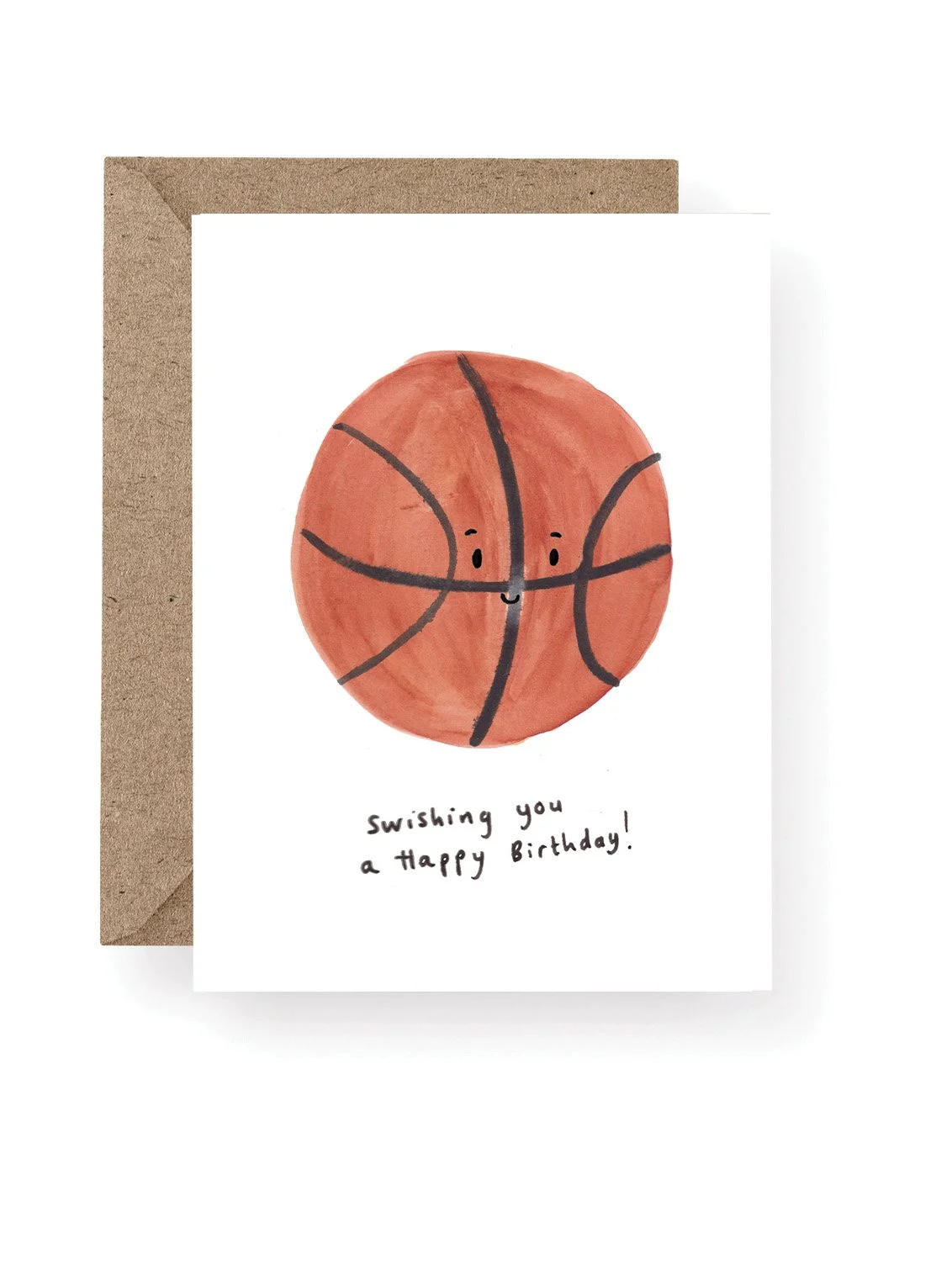Basket Ball Birthday Card