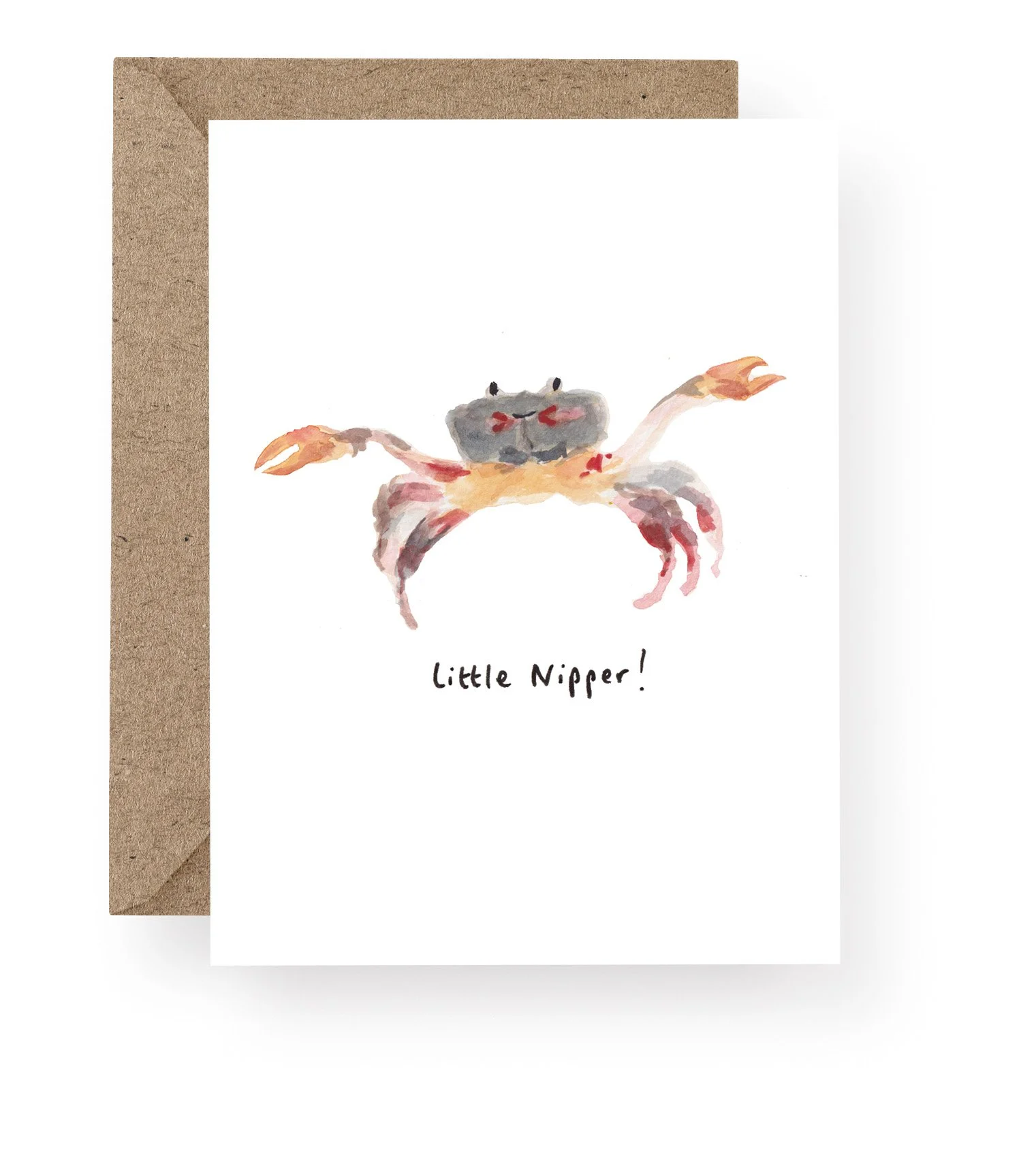 Little Nipper Crab Card
