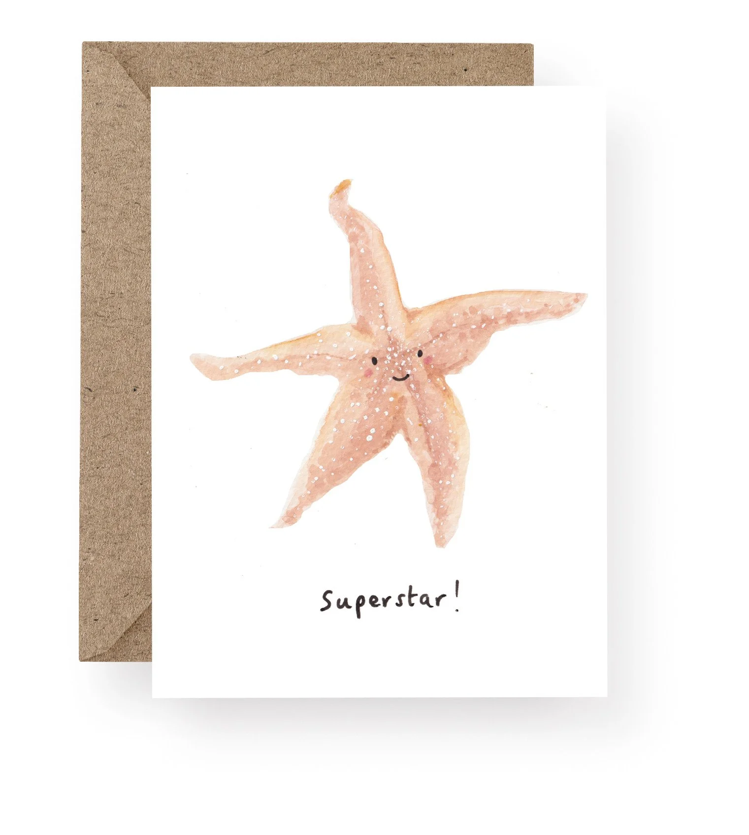 Superstar Starfish Card