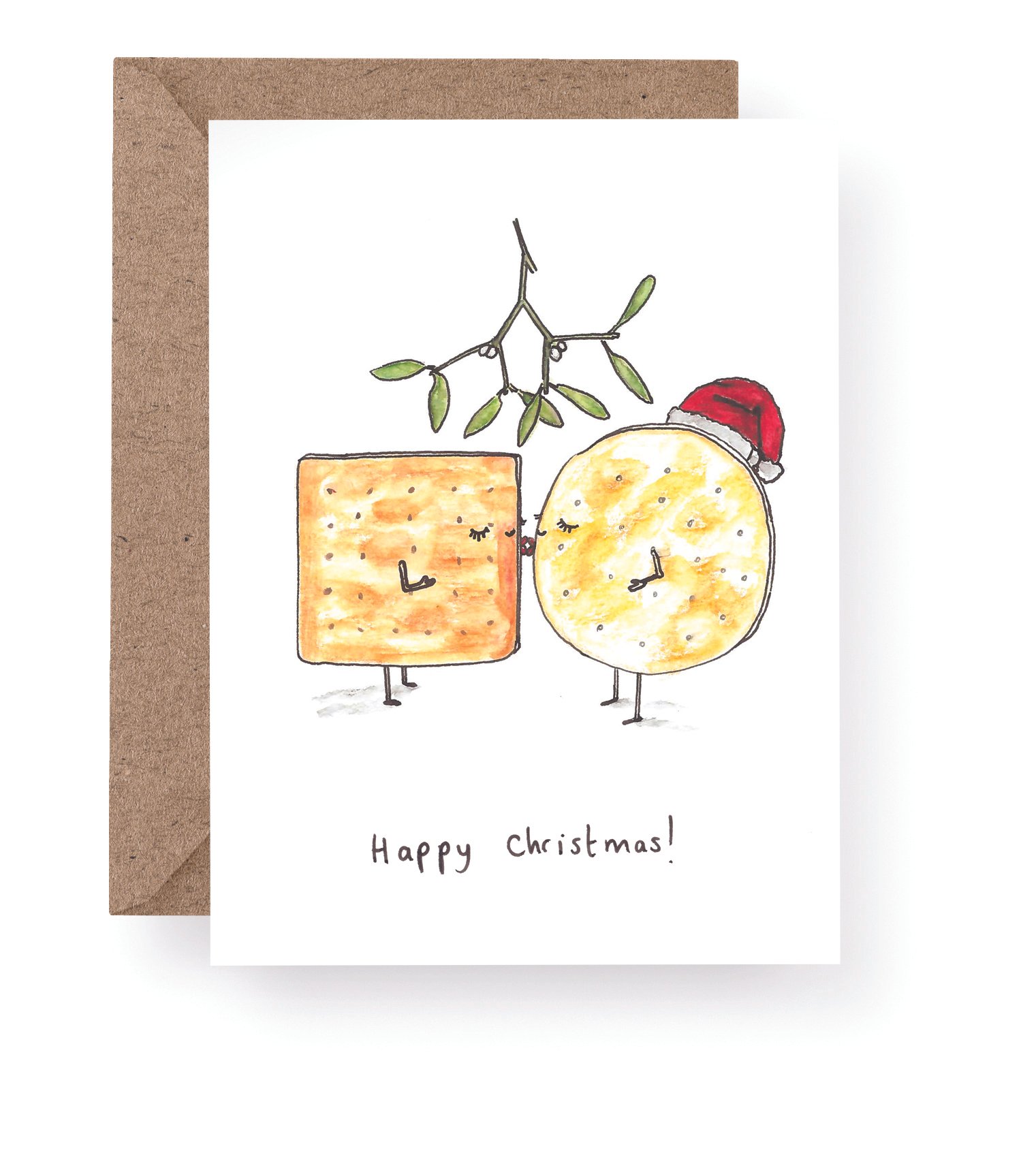 Christmas Crackers Christmas Card
