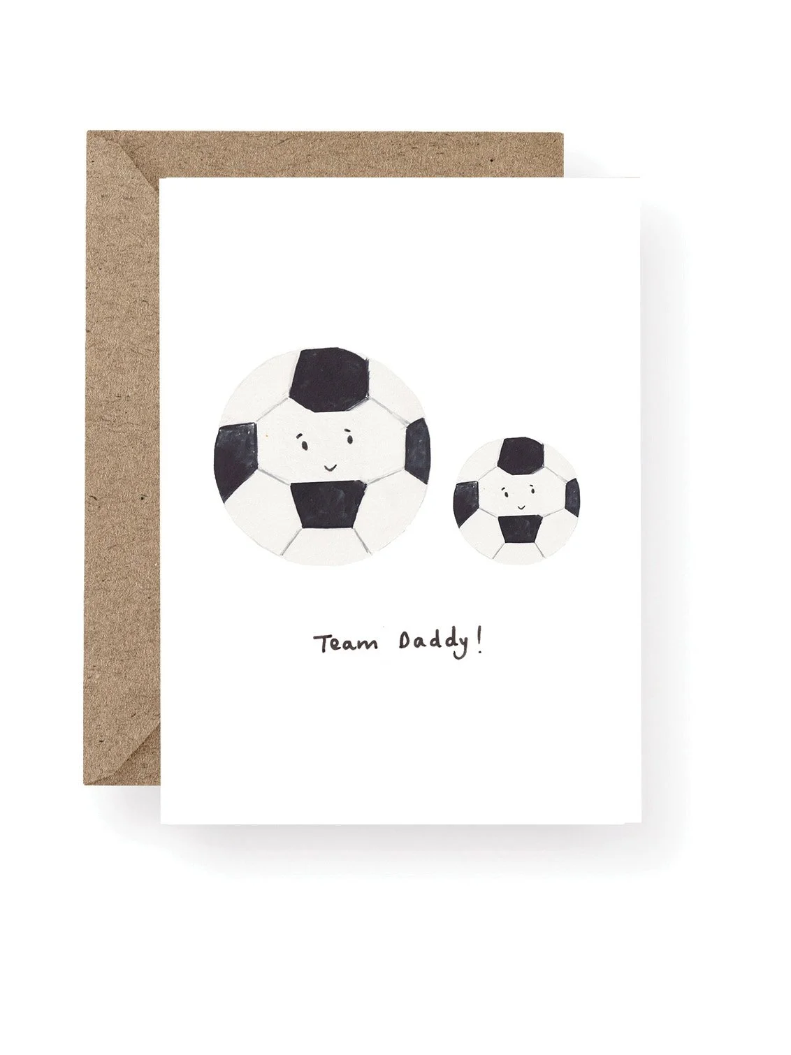 Team Daddy Football Card