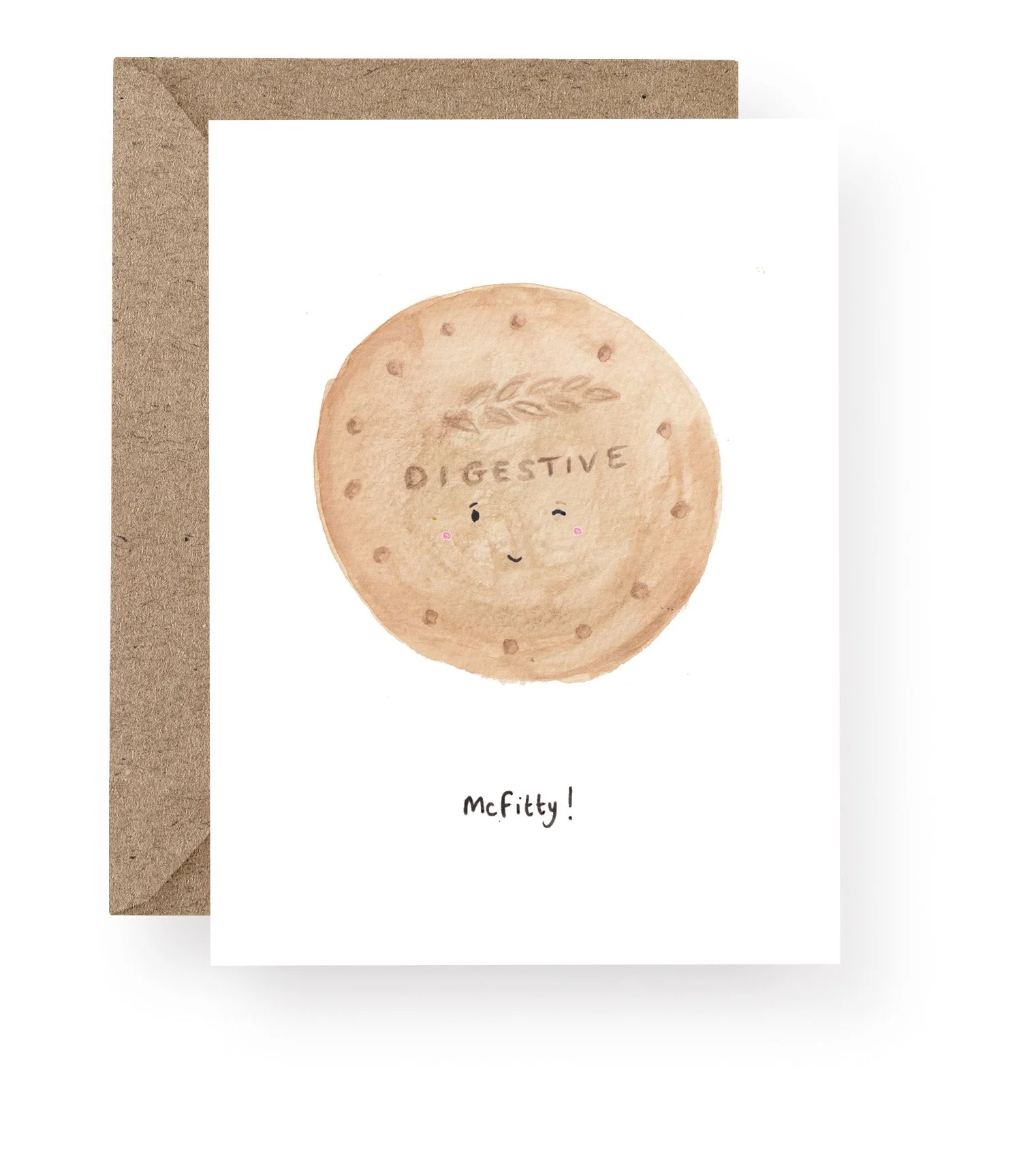 McFitty Digestive Biscuit Card