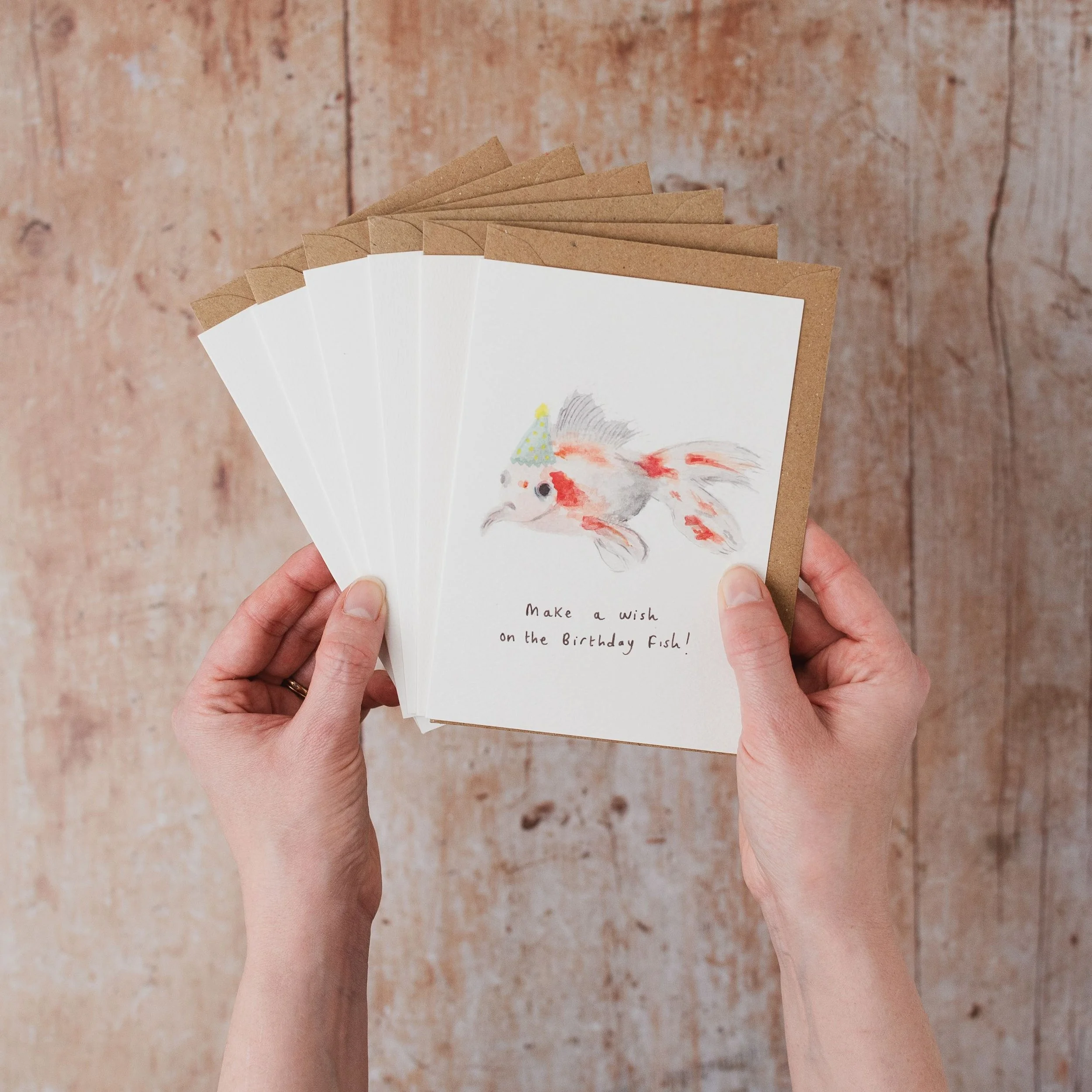 Bundle of 6 Party Animal Birthday Cards