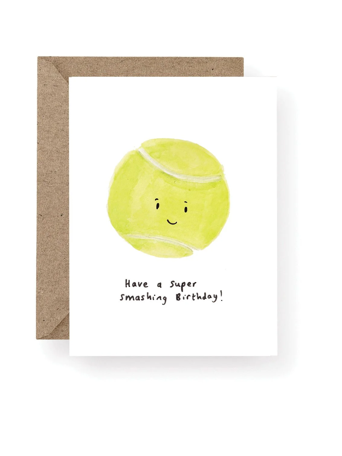 Tennis Ball Birthday Card