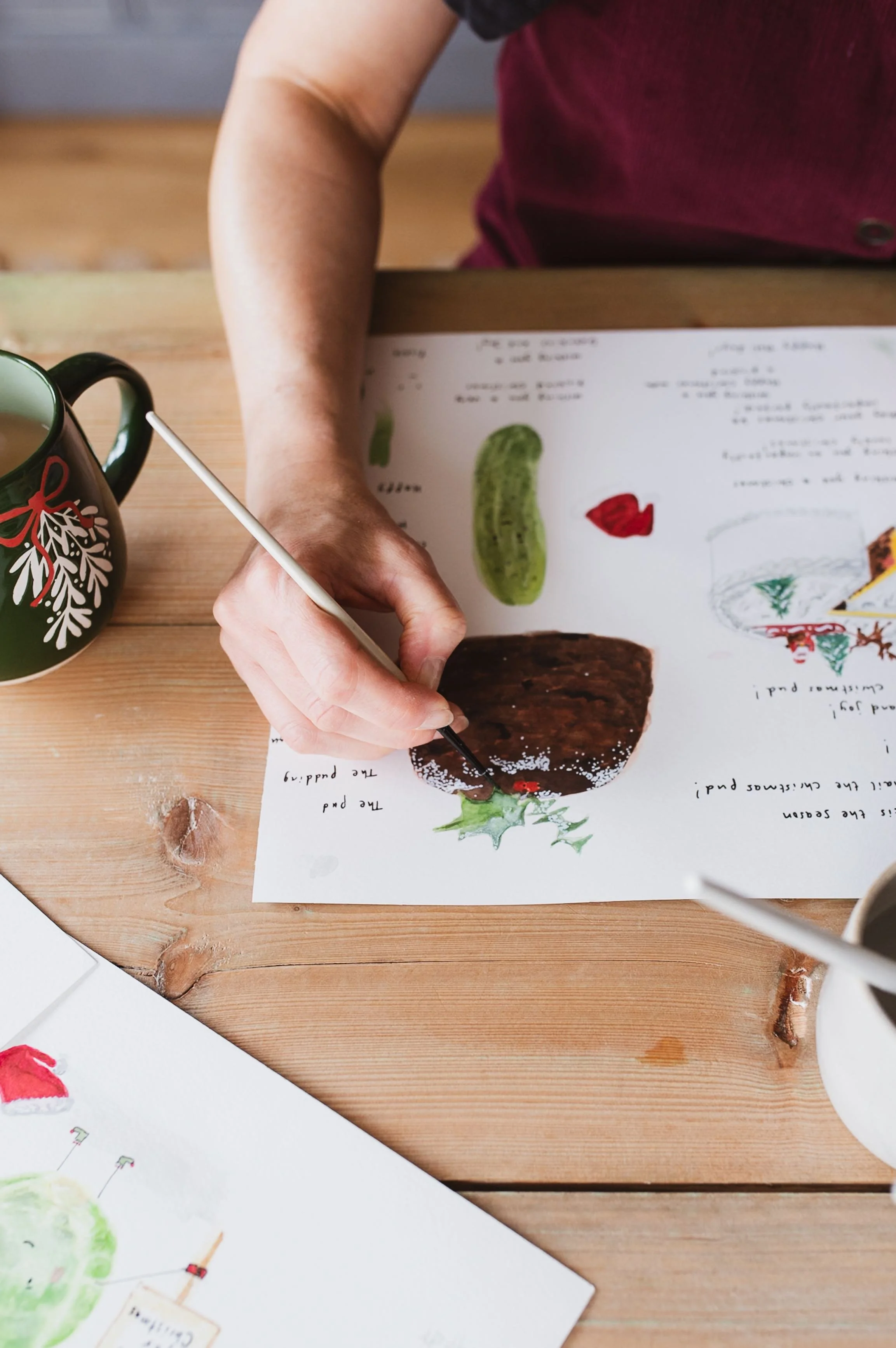 Christmas Pudding painting 2.jpeg