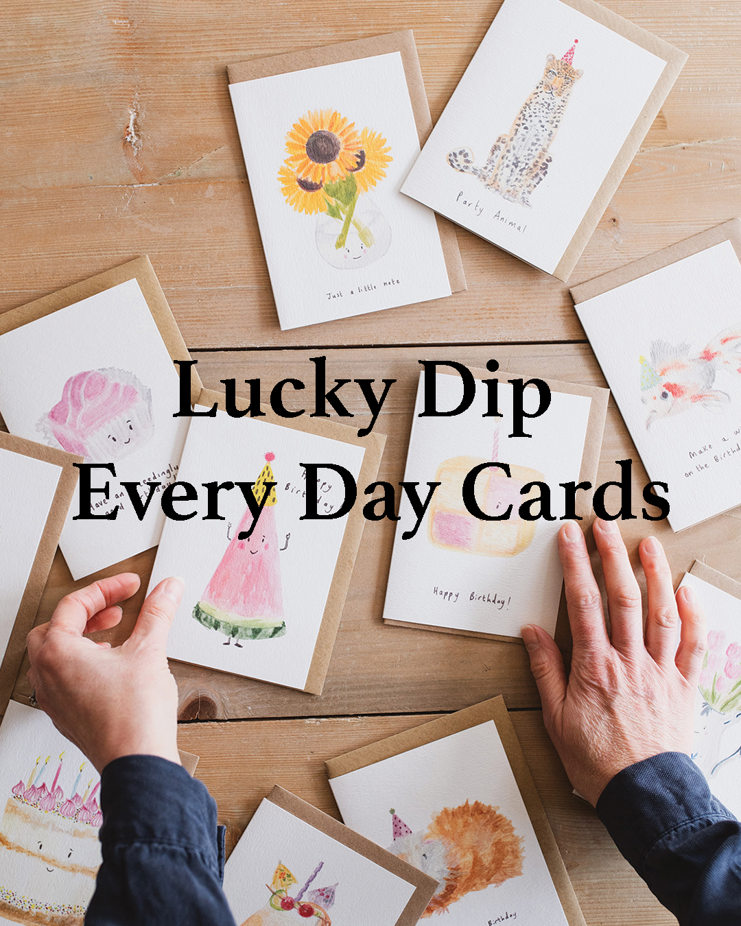 PACK OF 5 - Every Day Cards