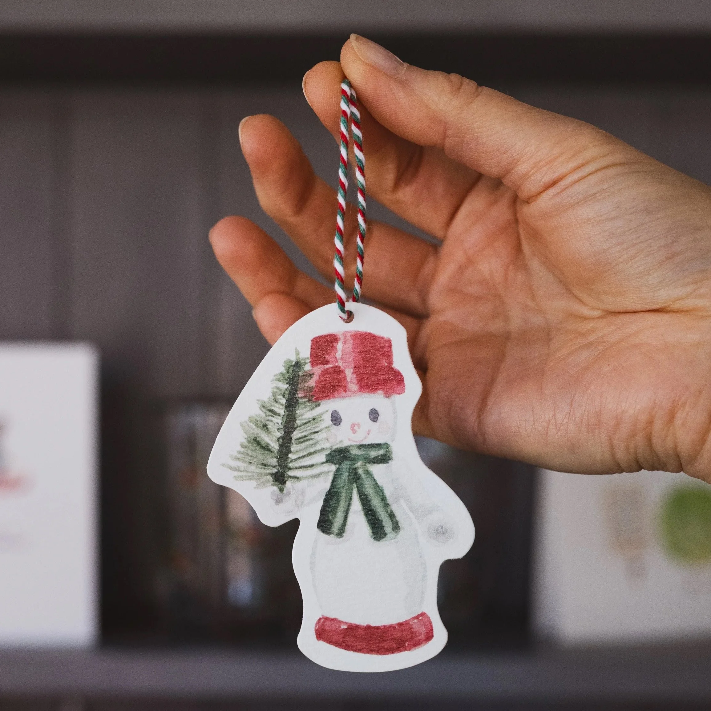 Snowman Christmas Gift Tags