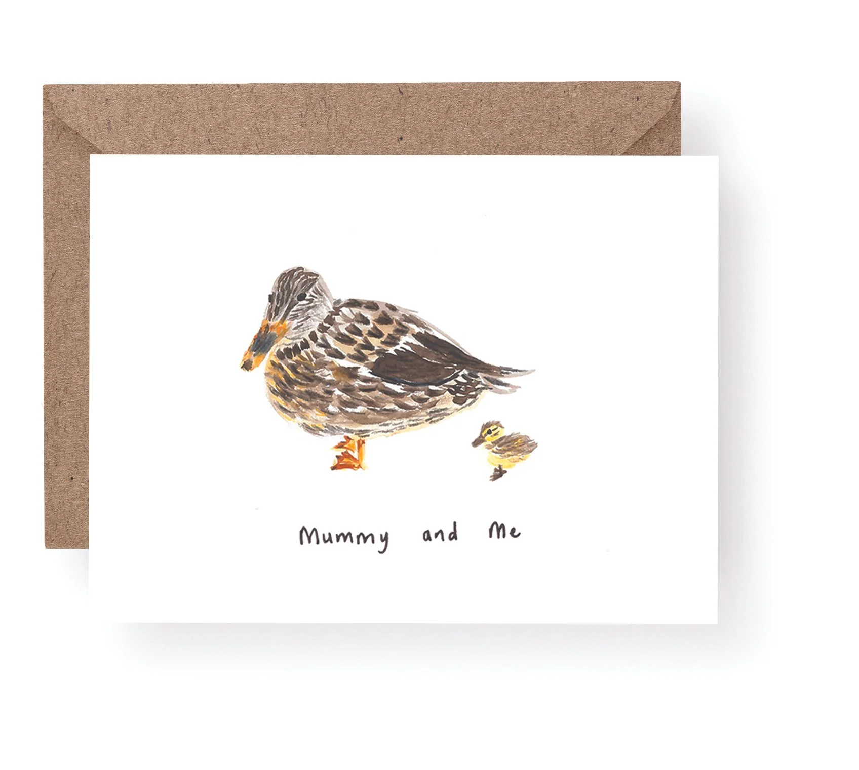 Mummy and Me Duck Card