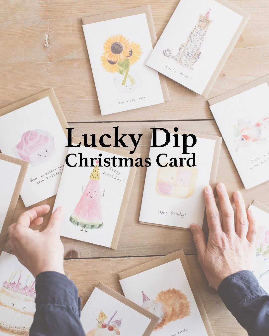 PACK OF 5 - Mixed Christmas Cards