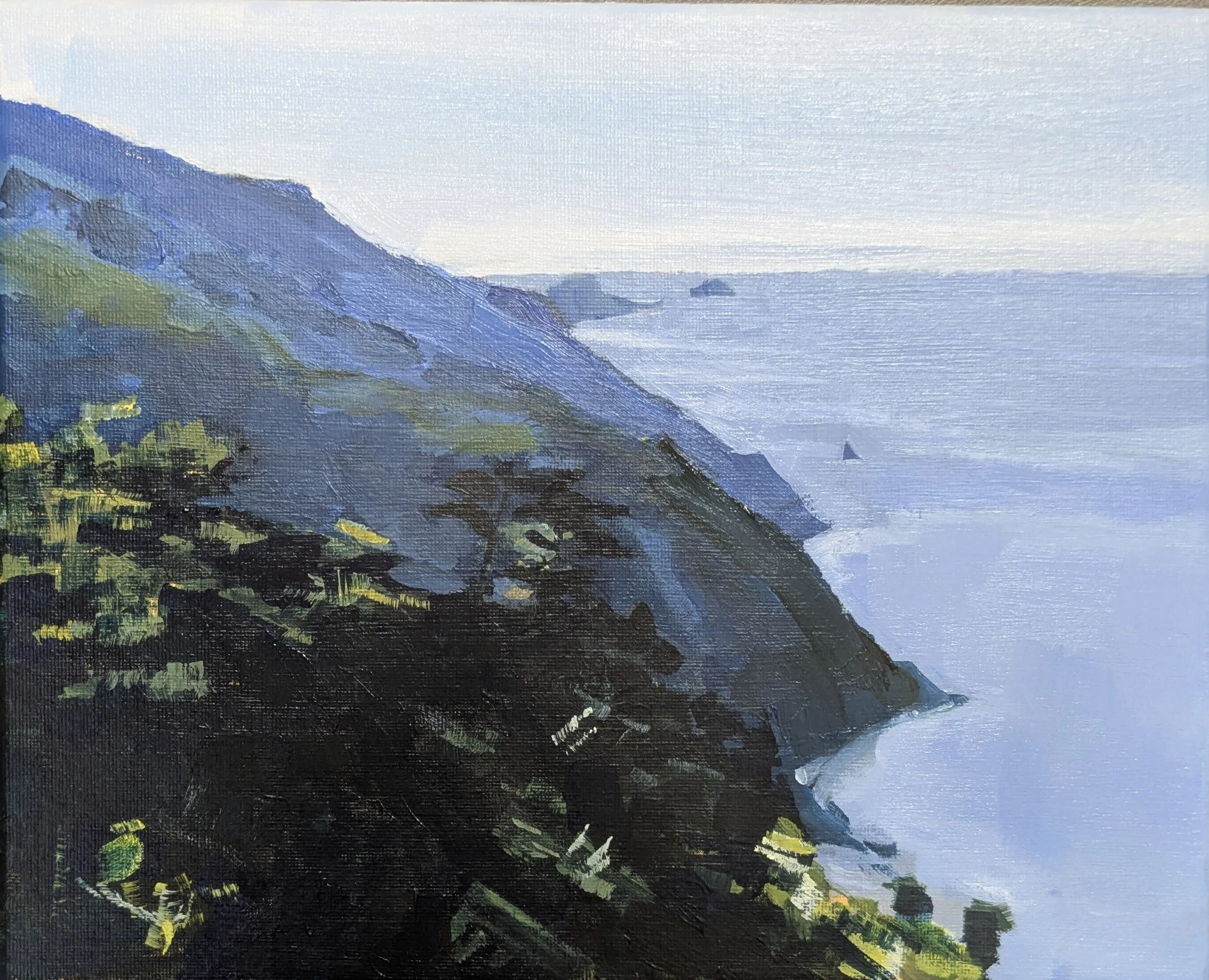 Cinque Terre, Italy. Acrylic on canvas (available)