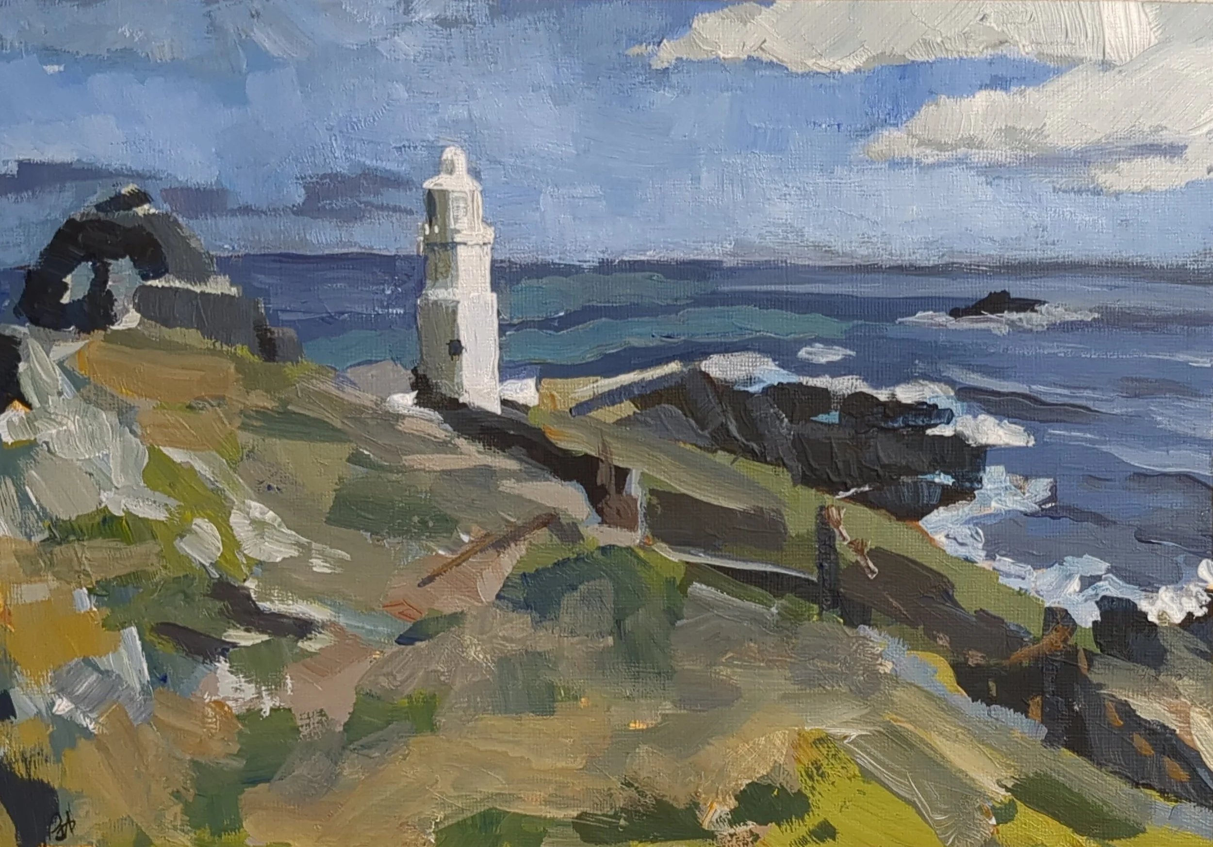Start Point. Acrylic on paper (available)