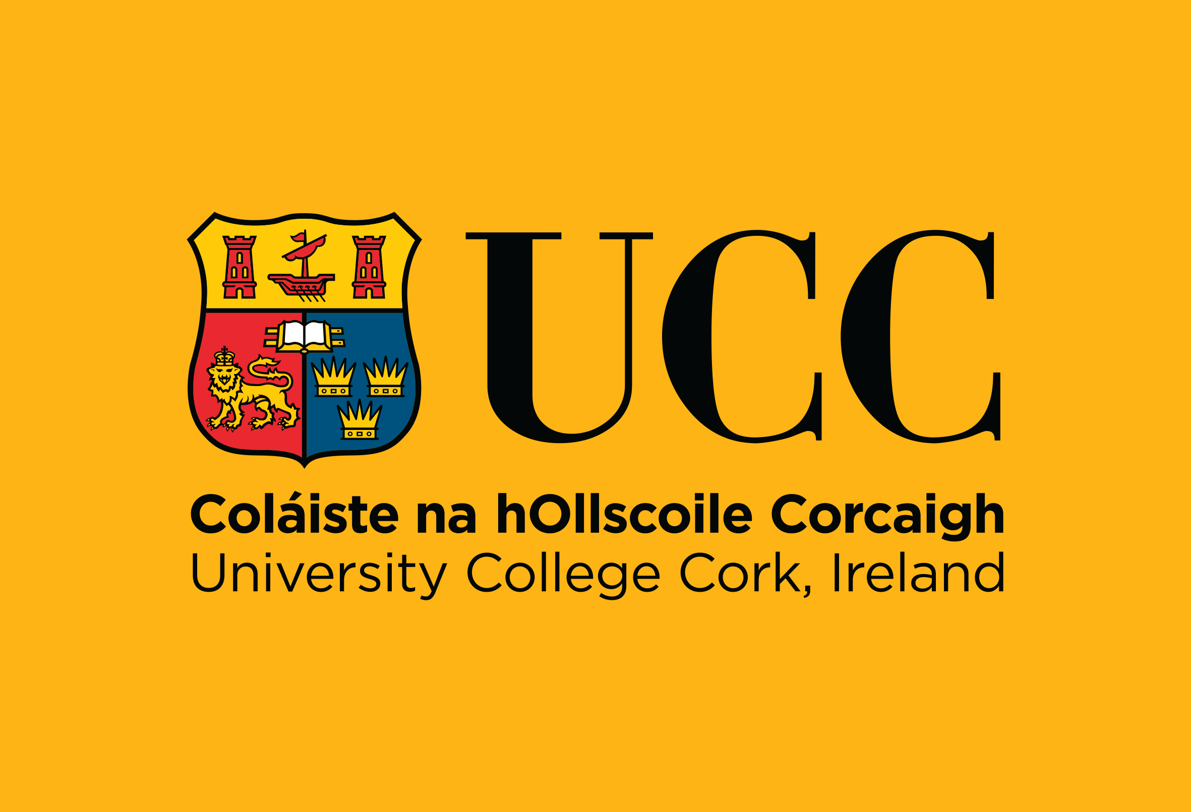 University College Cork logo + Cork University Business School logo