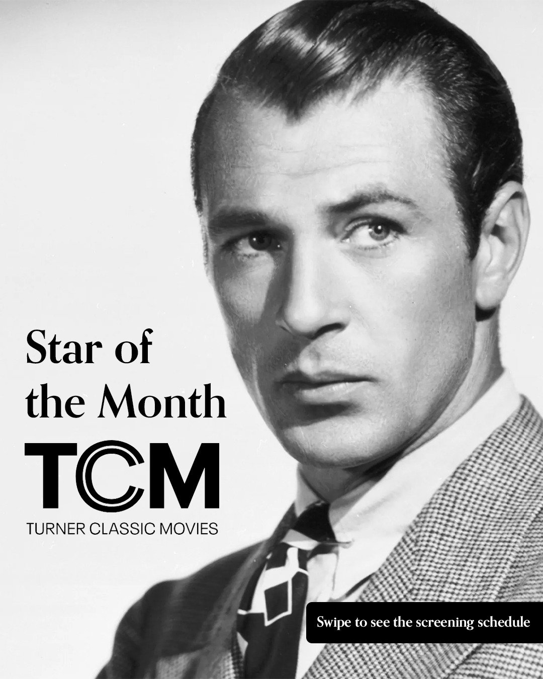 🌟 This June, Gary Cooper is @tcm Star of the Month! Wednesdays are packed with some of my father&rsquo;s most unforgettable films. To celebrate, we&rsquo;re offering special discounted prices on Gary Cooper Off Camera: A Daughter Remembers available