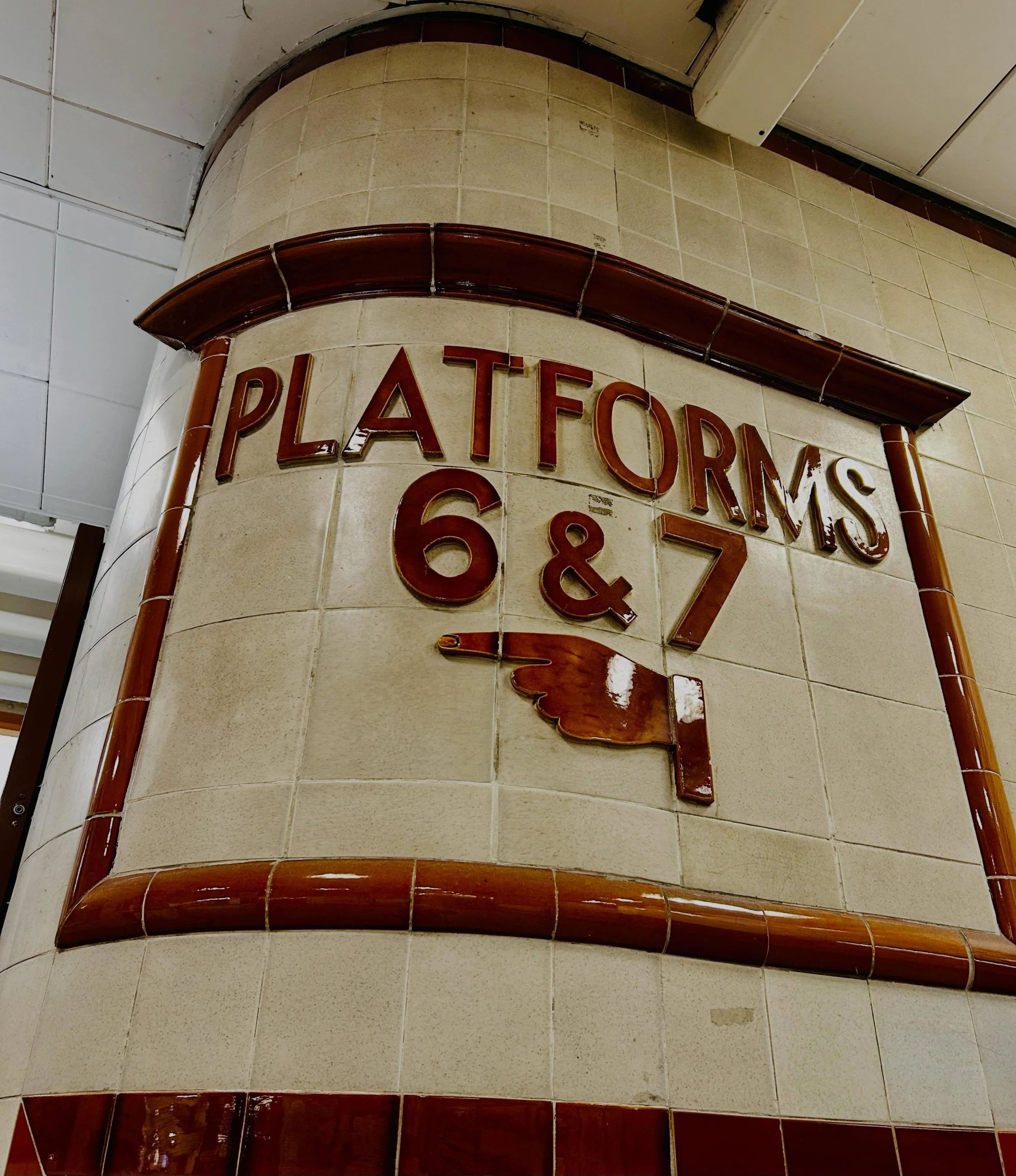 ✍🏻 Our train was delayed and the platform was heaving. Not only was I knackered but Matt seemed jumpier than usual, which irritated me more than it should. When the tannoy finally crackled to life announcing our train was approaching, I shuffled fur