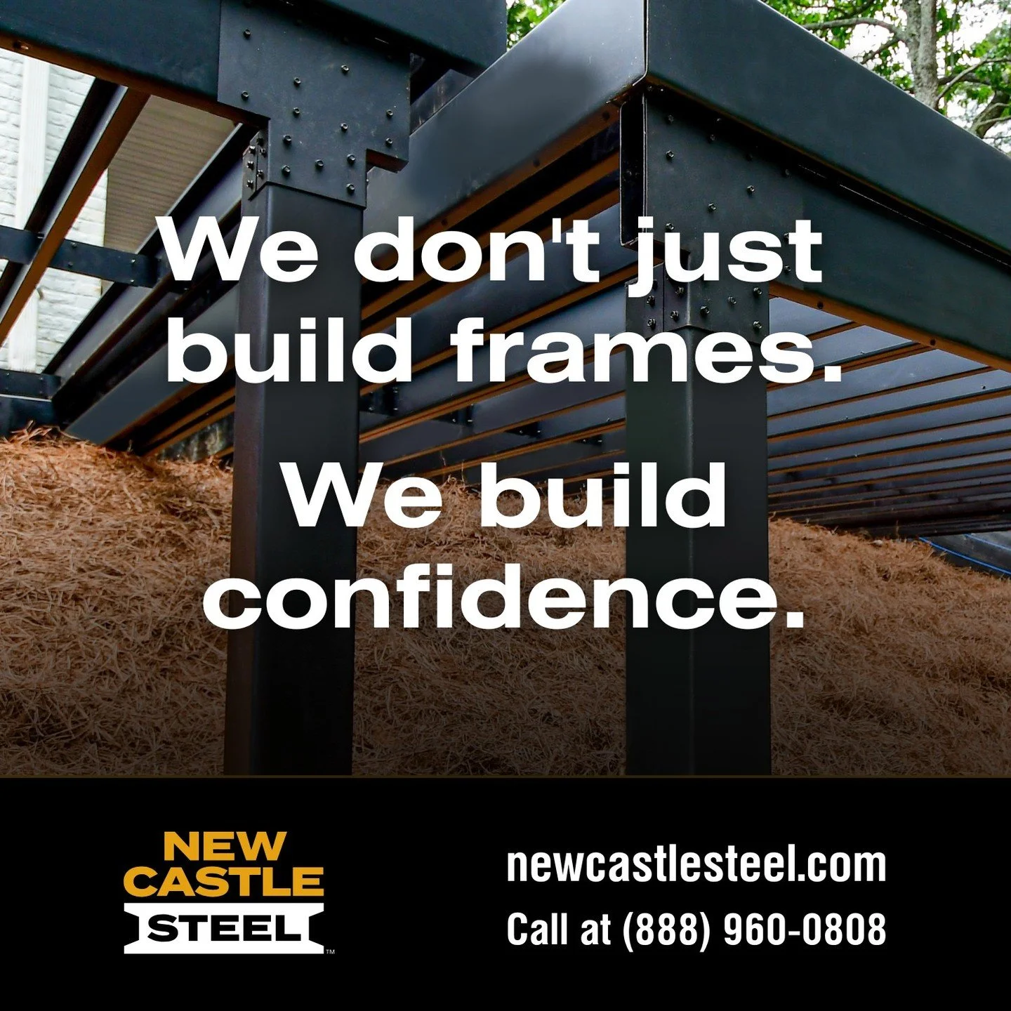 Our 50-Year Limited Residential Warranty isn't just a promise. It's proof that when you choose New Castle Steel, you're investing in decades of worry-free performance. 
While others hope their products last, we guarantee ours will.
That's the diffe
