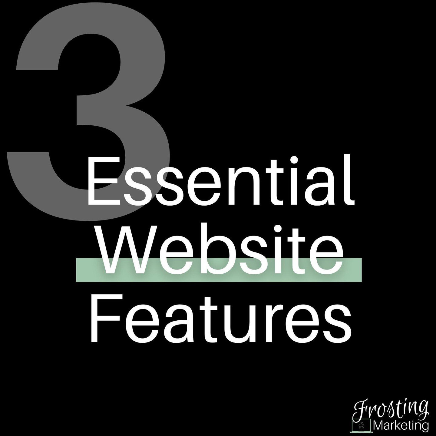 Your website is one of your most significant (and should be the most affordable) tools to reach potential customers. If it's not, here are 3 things to ✅check it for. Ensuring these elements are at their best ensures a productive site.

If your site i
