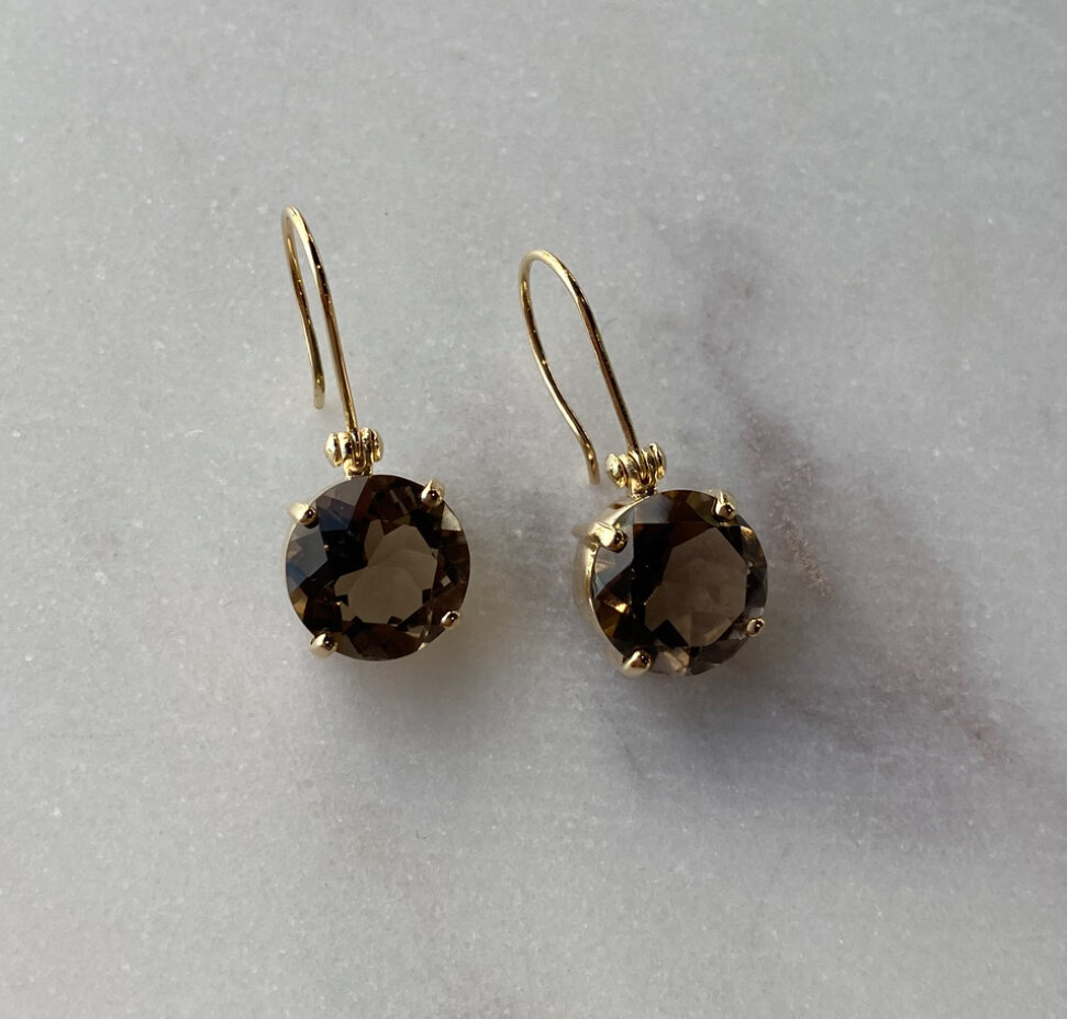Smokey Quartz Earrings