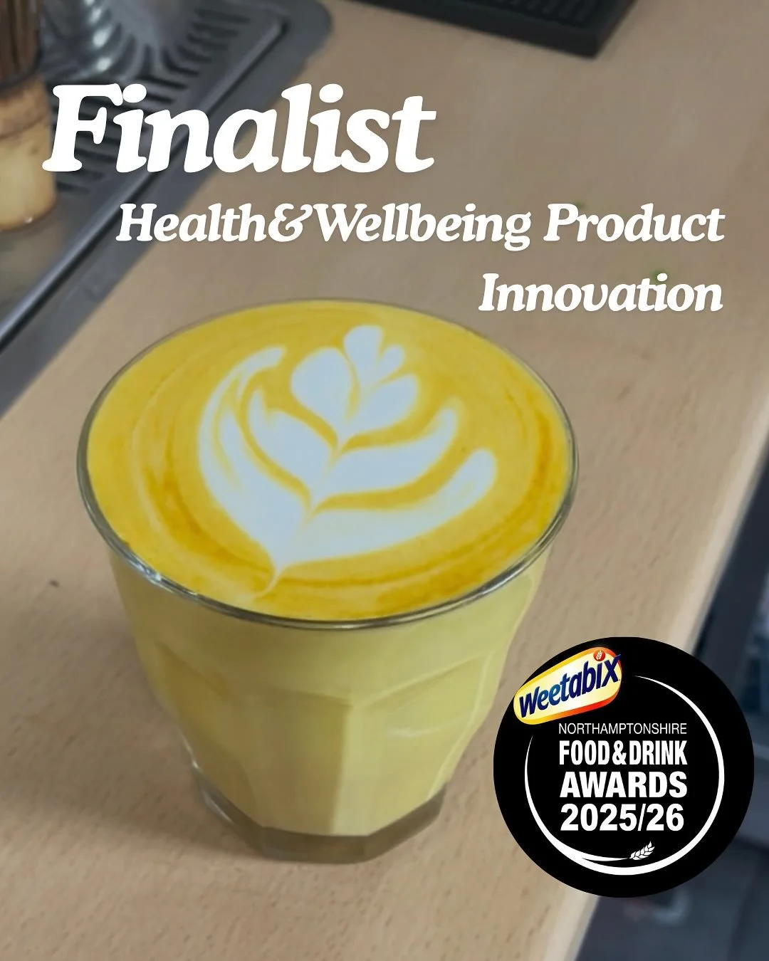 ✨ I&rsquo;m so excited to share that the Golden Latte Blend is a finalist in this year&rsquo;s Weetabix Northamptonshire Food and Drink Awards! 🥹

I launched the Golden Latte Blend in February this year.  The blend was originally created during a ch