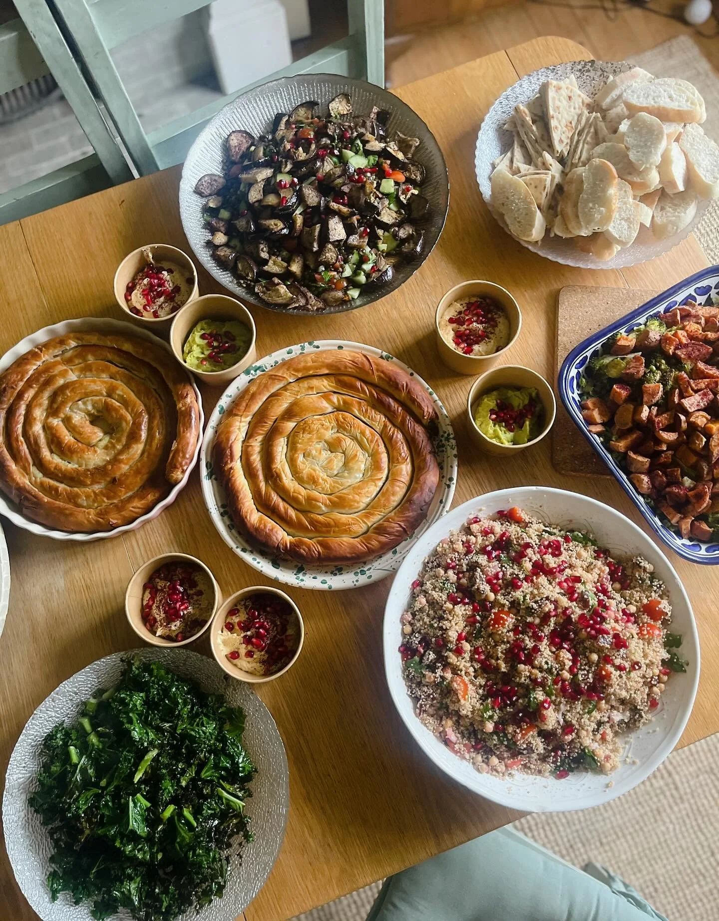 Yesterday I had the pleasure of creating a wholesome, healing lunch for a gorgeous festive retreat 🥹❤️

I&rsquo;ve had a bit of a rubbish week (tmi I know), and I&rsquo;ve been reminding myself that when something unpleasant shows up, it&rsquo;s onl