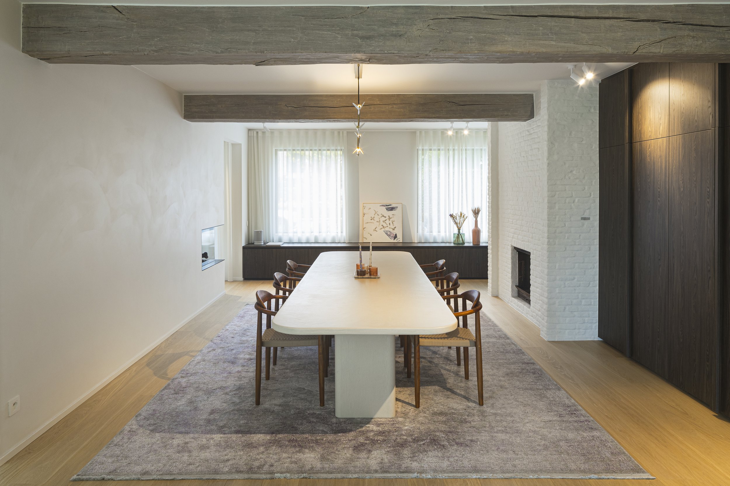 interieurfotografie van een verbouwde woning