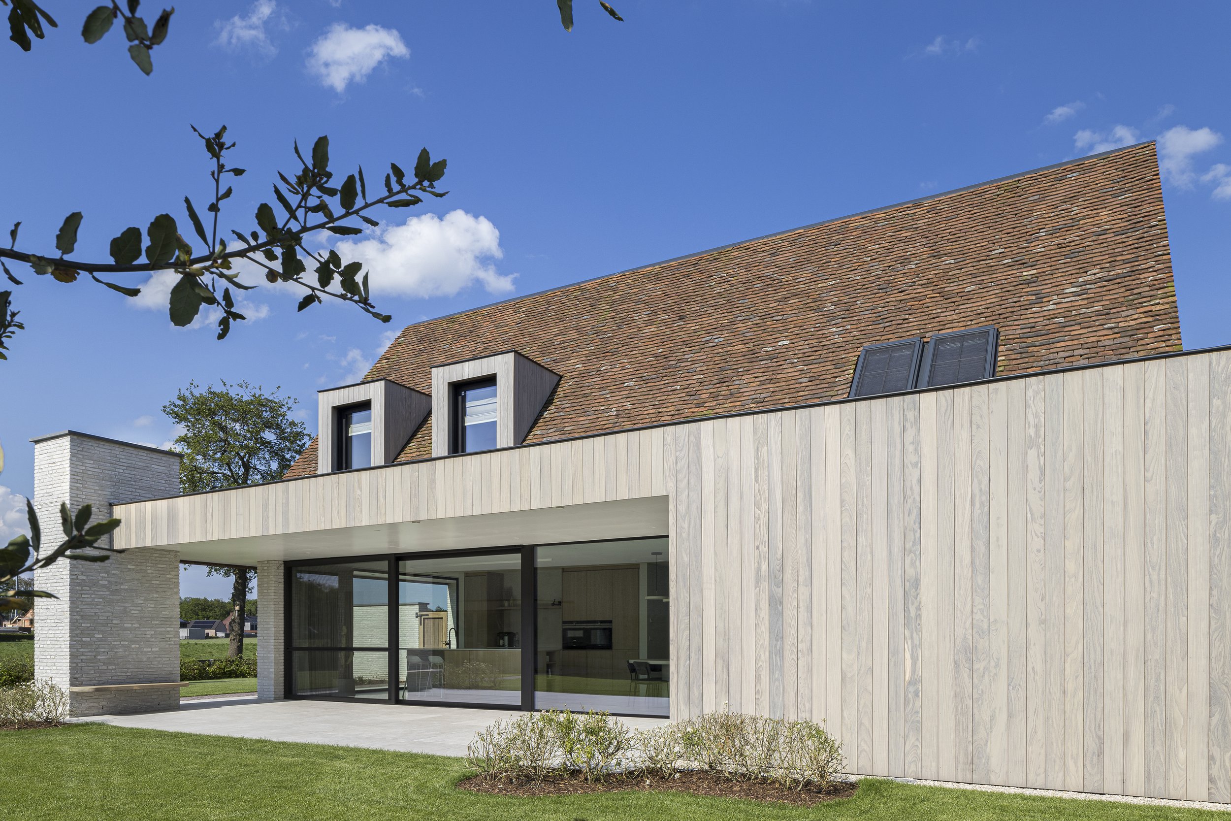 architectuurfotografie van een woning