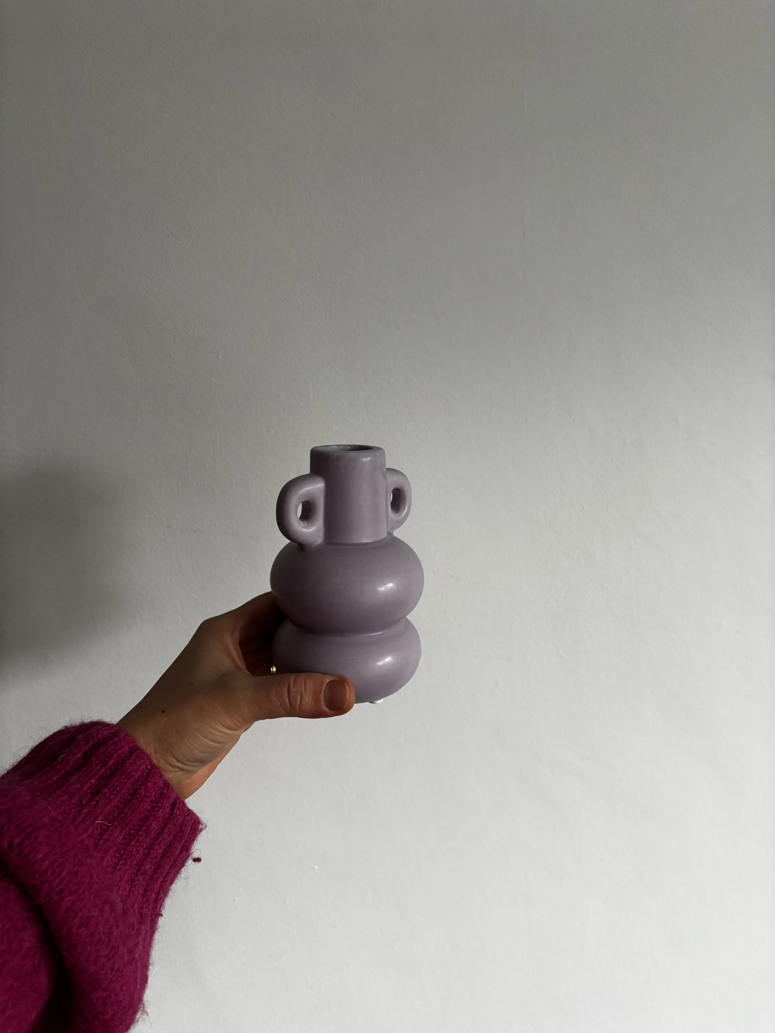 Bubbelchubby vaasje lila