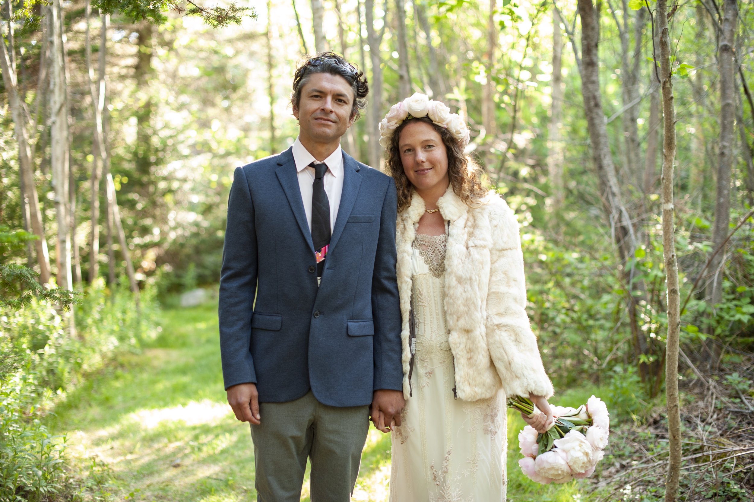 Wedding on Mount Desert Island, Maine