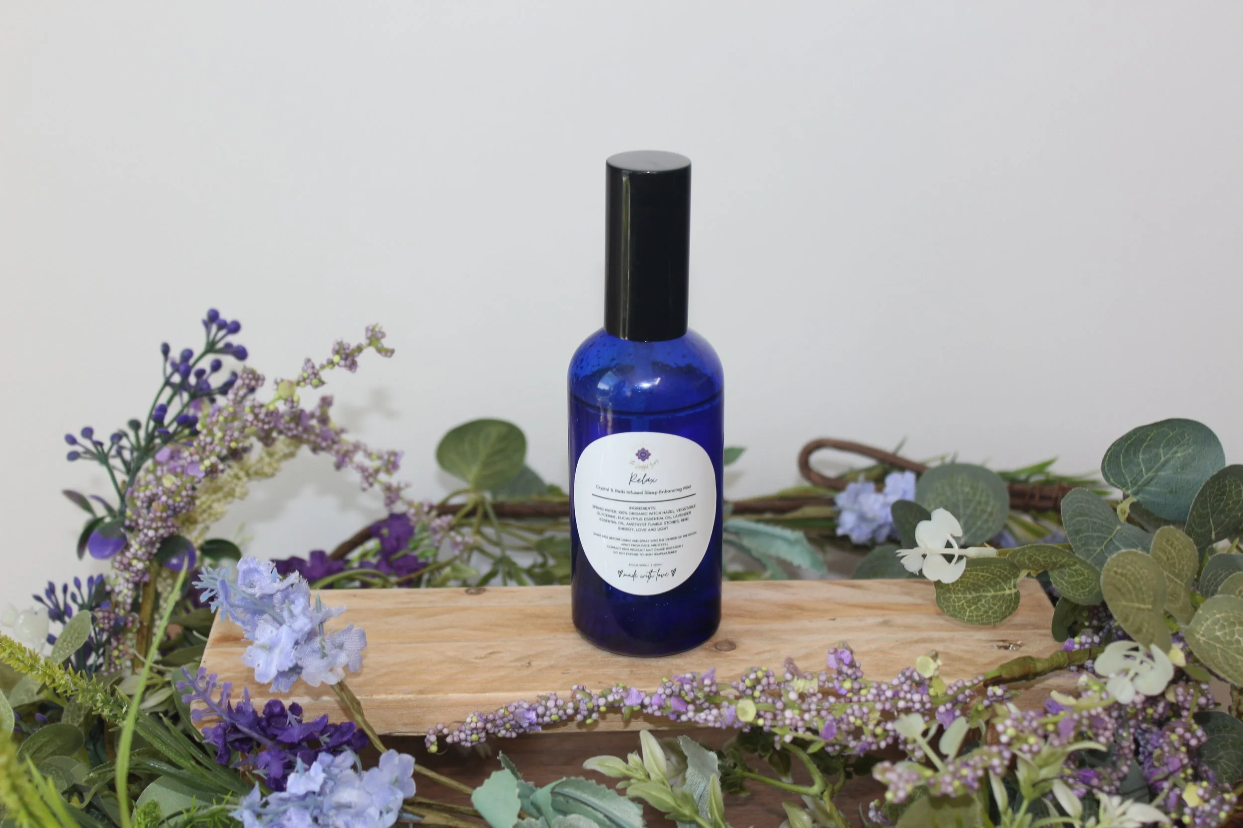 Relax Sleep Mist - Reiki & Crystal Infused Sleep & Relaxation Mist