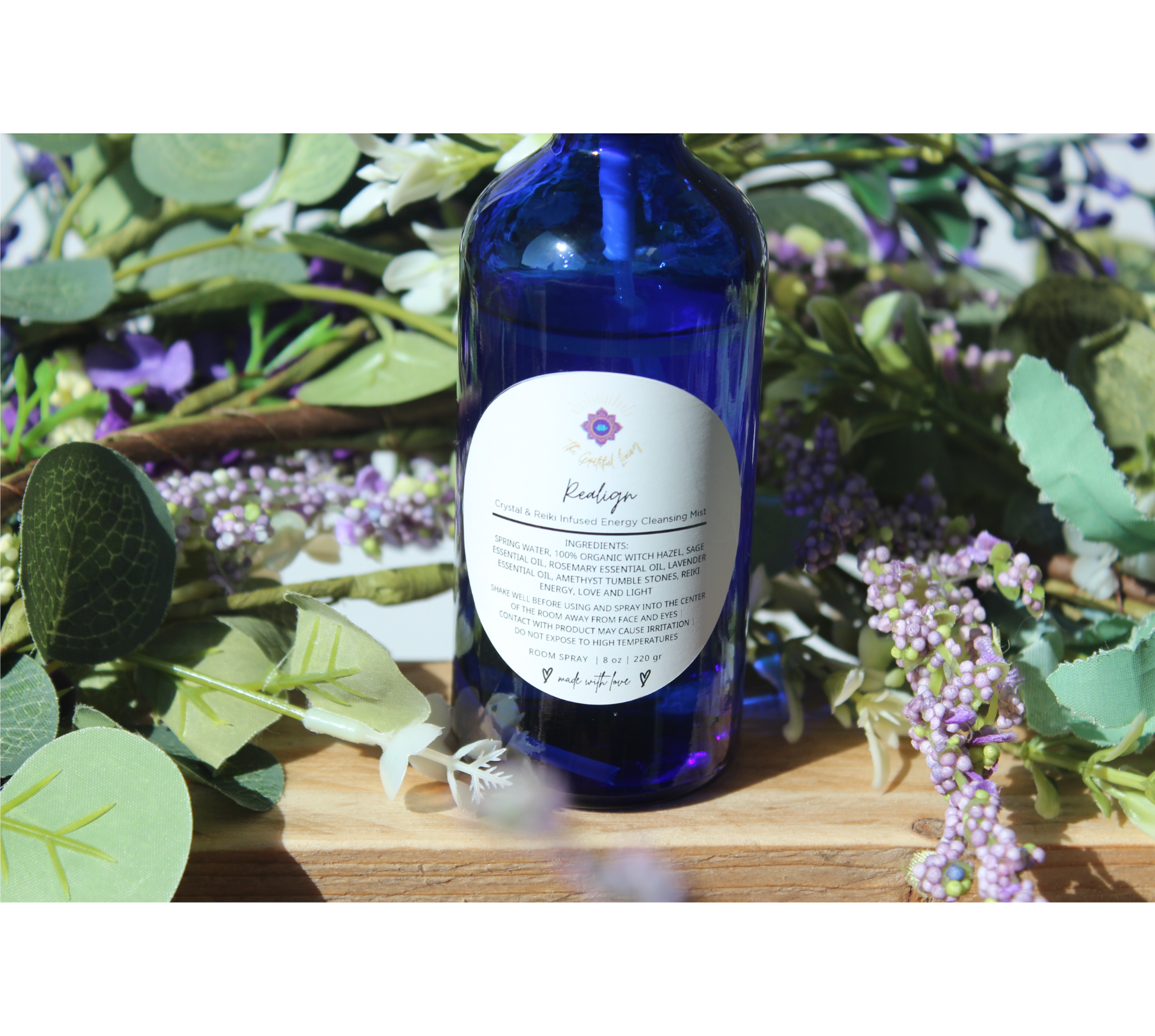 Realign – Reiki & Crystal Infused Energy Cleansing Room Mist