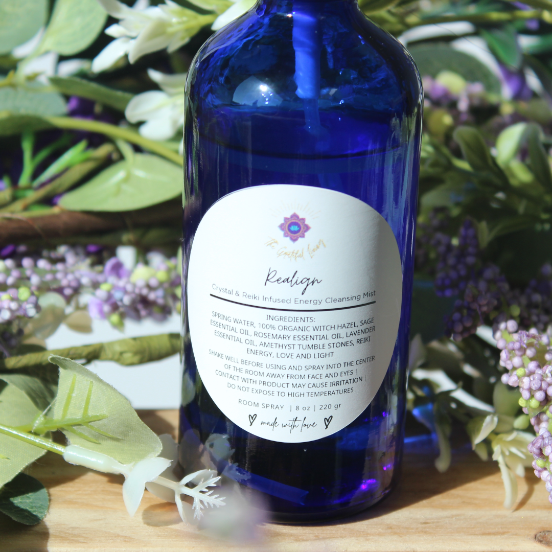 Realign - Reiki & Crystal Infused Energy Cleansing Room Mist