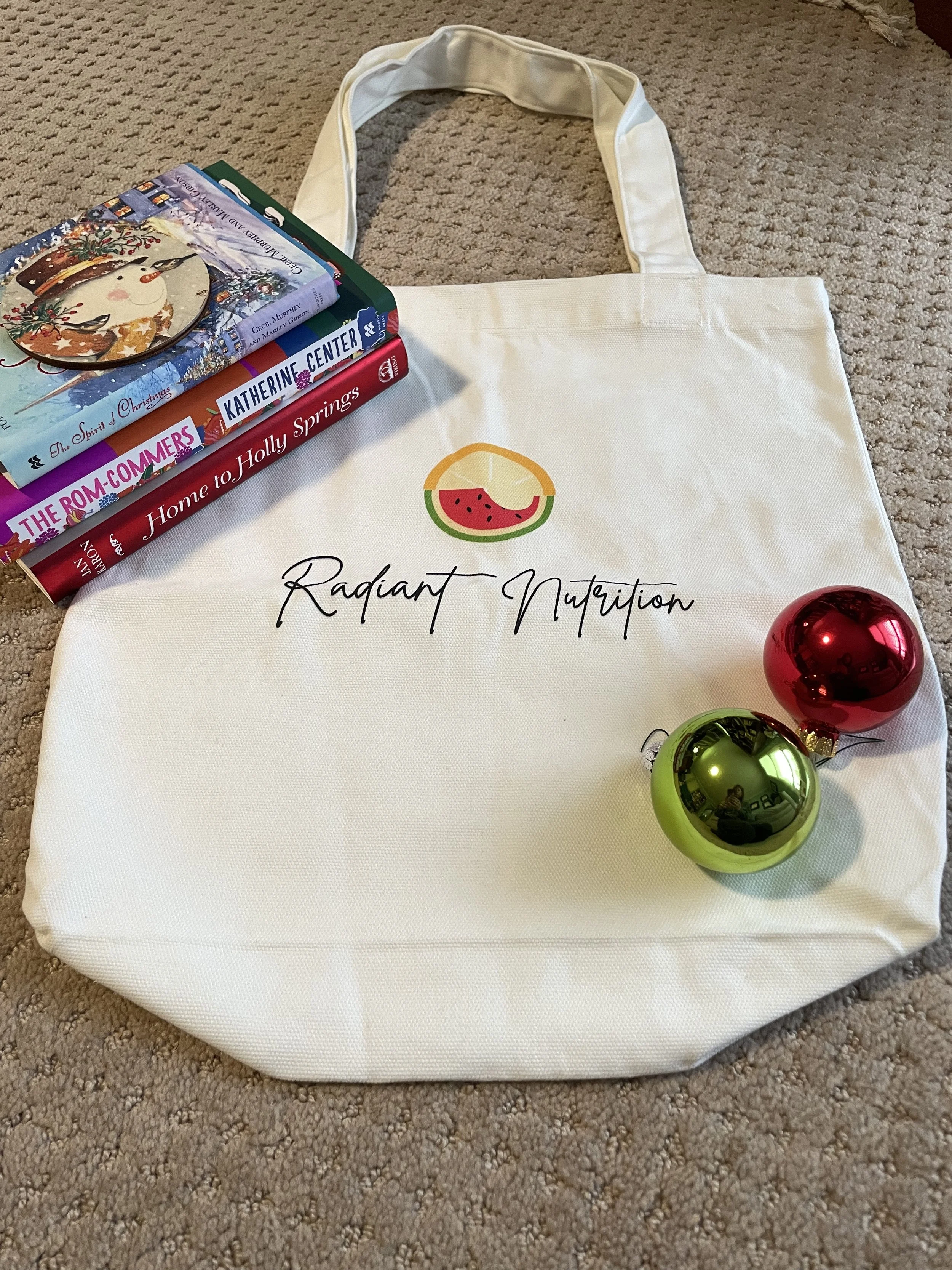 Radiant Nutrition Canvas Tote Bag