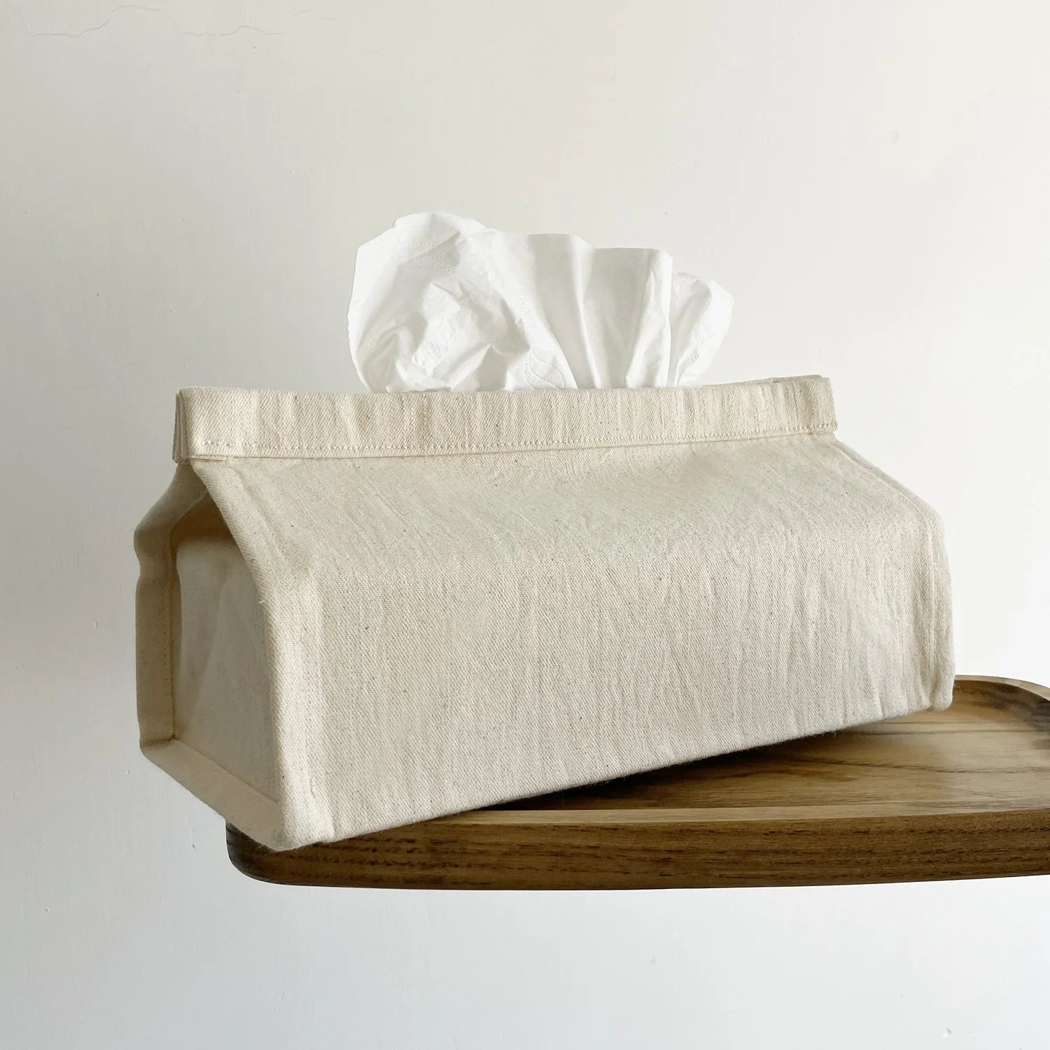 Tissue CASE beige + beige trim